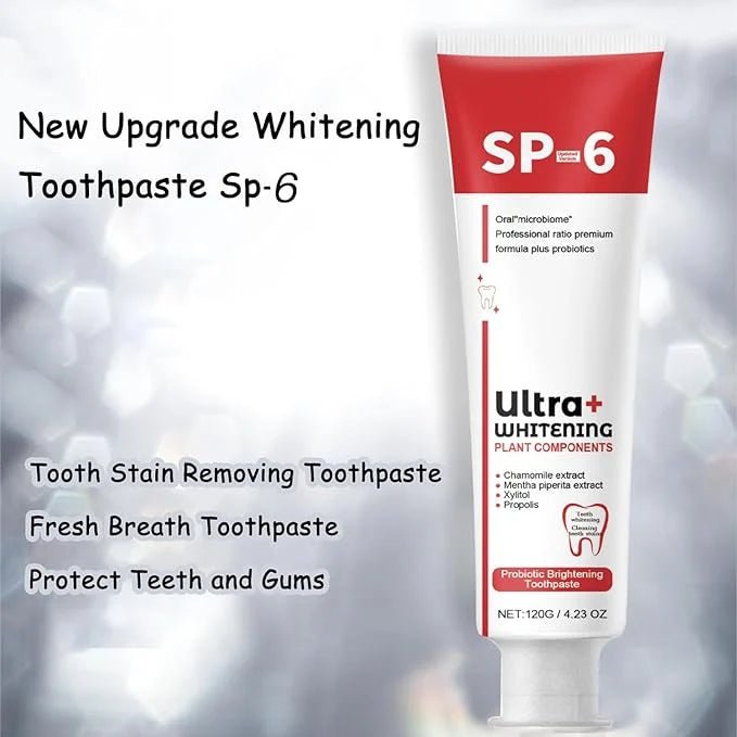 Super Probiotic-6 Toothpaste with 6 Probiotics oalance Oral microbiota strength