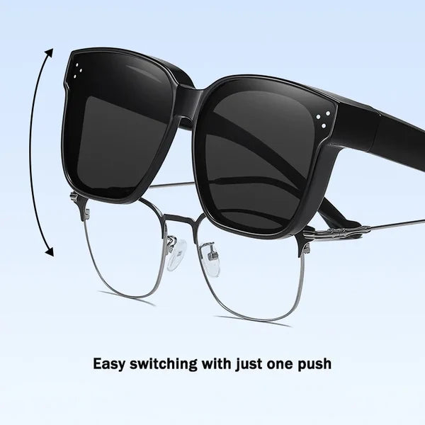 Fit over sunglasses UV400 protective lenses