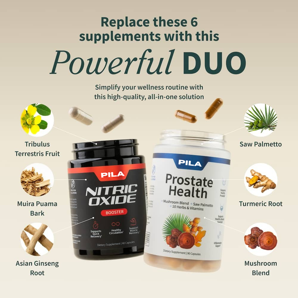 Prestate Health + Nitric Oxide Combo