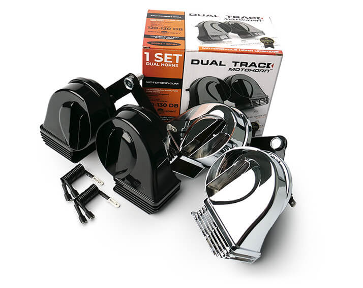 DESIGNED FOR LOUDNESS & DUAL HONKS-Car motorcycle snail horn