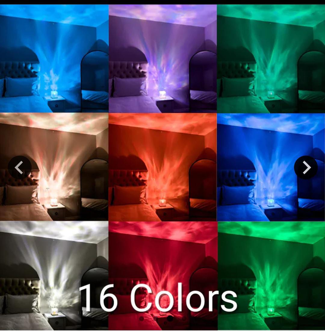 Ocean Wave Night Light Projector Lamp