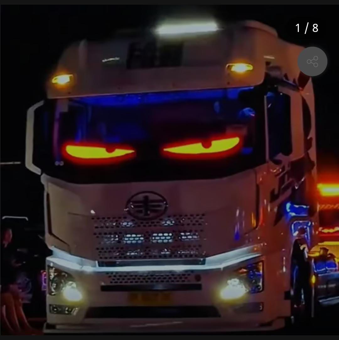 Devil's Eye Lamp Car Led Soft Screen