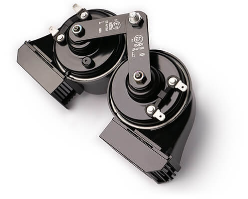 DESIGNED FOR LOUDNESS & DUAL HONKS-Car motorcycle snail horn