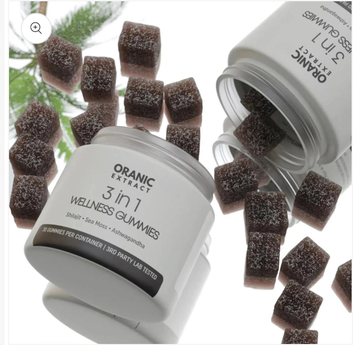 ORANIC EXTRACT 3-in-1 Wellness Gummies 5.0