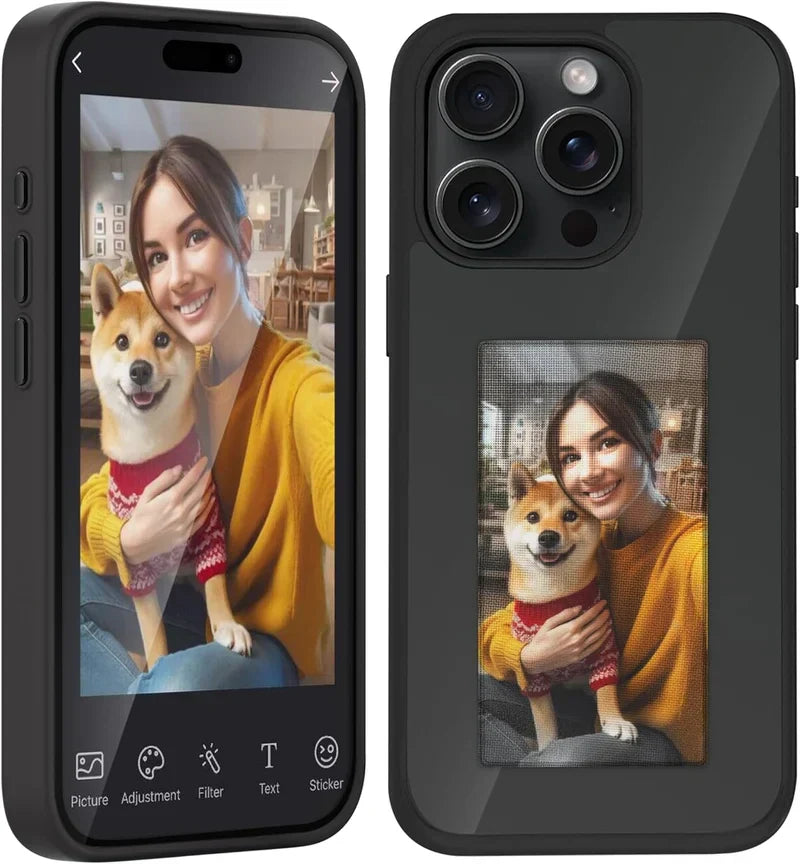 Individuality DIY Phone Case E-Ink Screen Phone Case