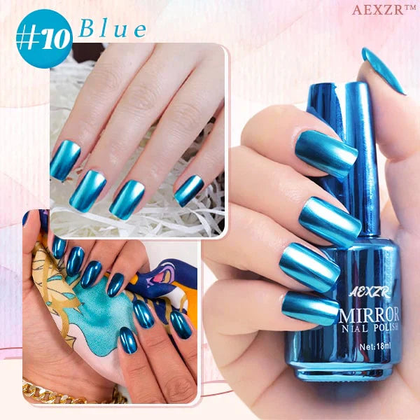 Stunning Metallic Mirror Nail Polish