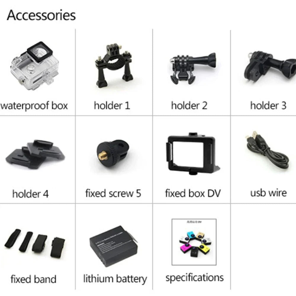 Outdoor Sports Camera-SJ4000 Waterproof Diving Bicycle Records