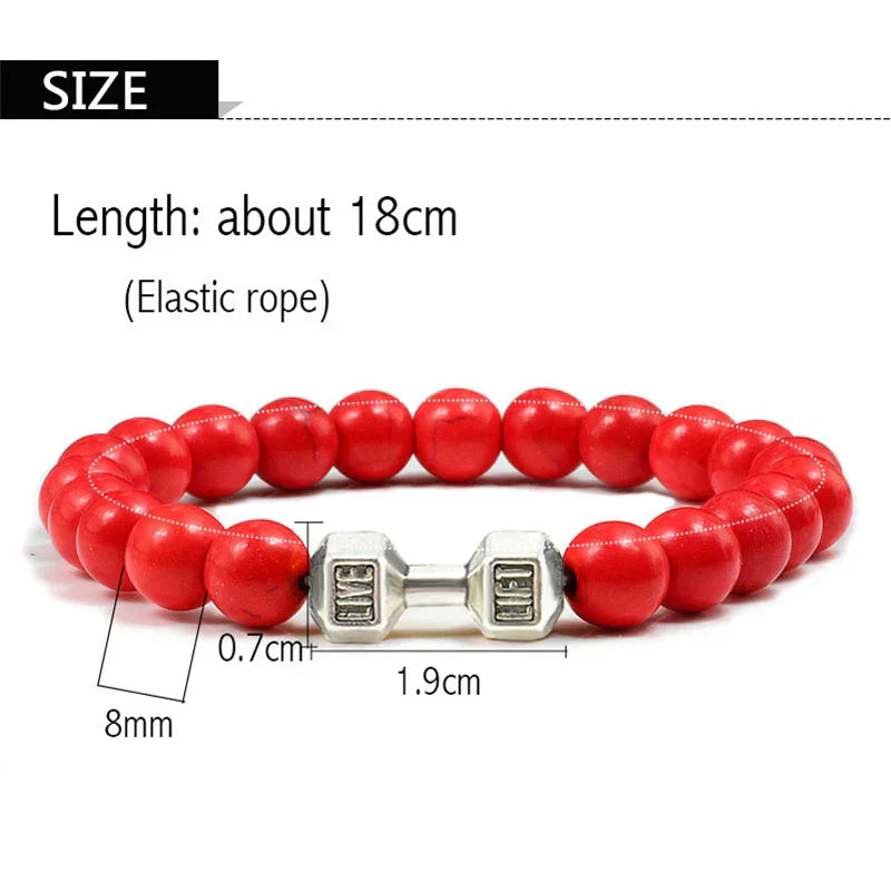Dumbbell Bracelet