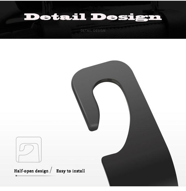 Hooks For The Headrest Of The Car Seat (2 pieces)