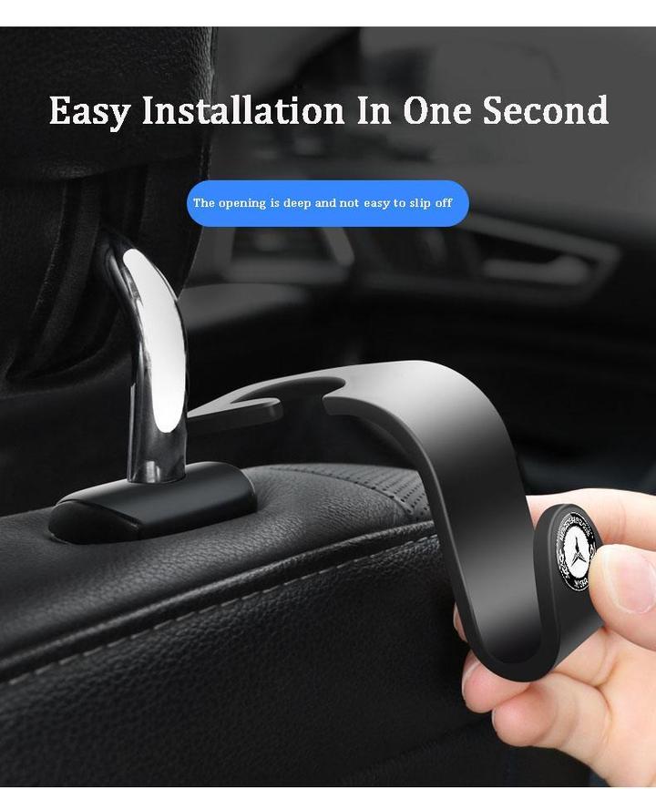 Hooks For The Headrest Of The Car Seat (2 pieces)