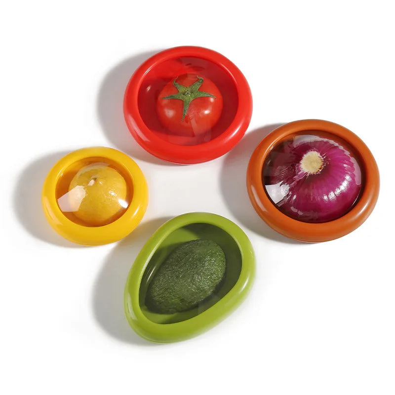 Silicone fruit storage box