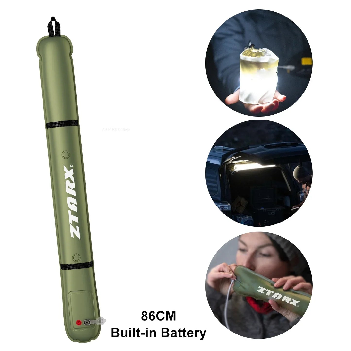 USB Magnetic Inflatable Light