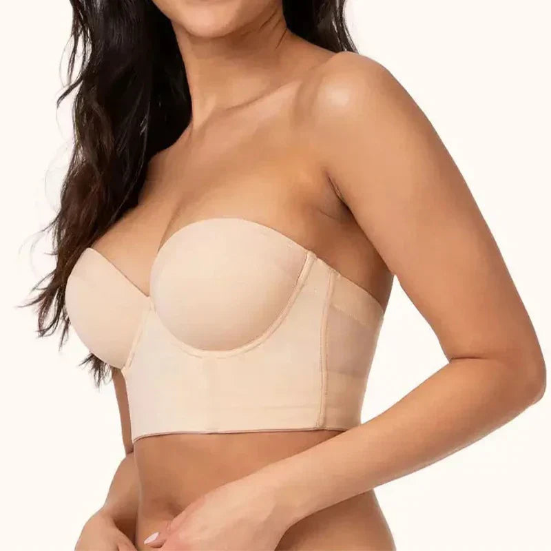The Low Back Strapless Bra