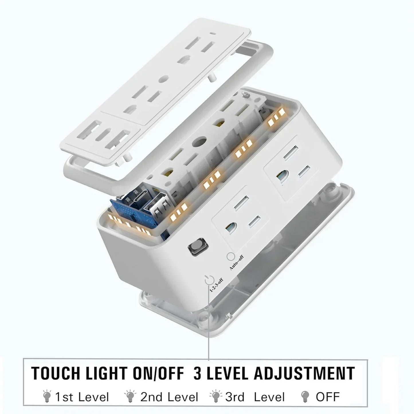 Multi Plug Outlet Surge Protector