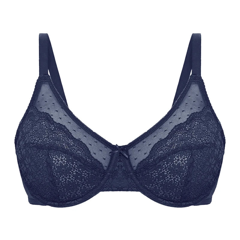 Unlined Comfort Unpadded Full Coverage Underwire Minimizer Bra