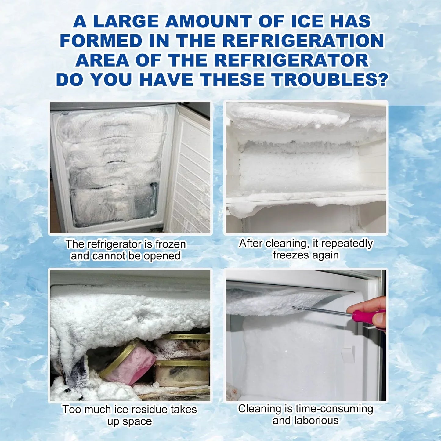 Defrosting Spray for Fridge Freezer