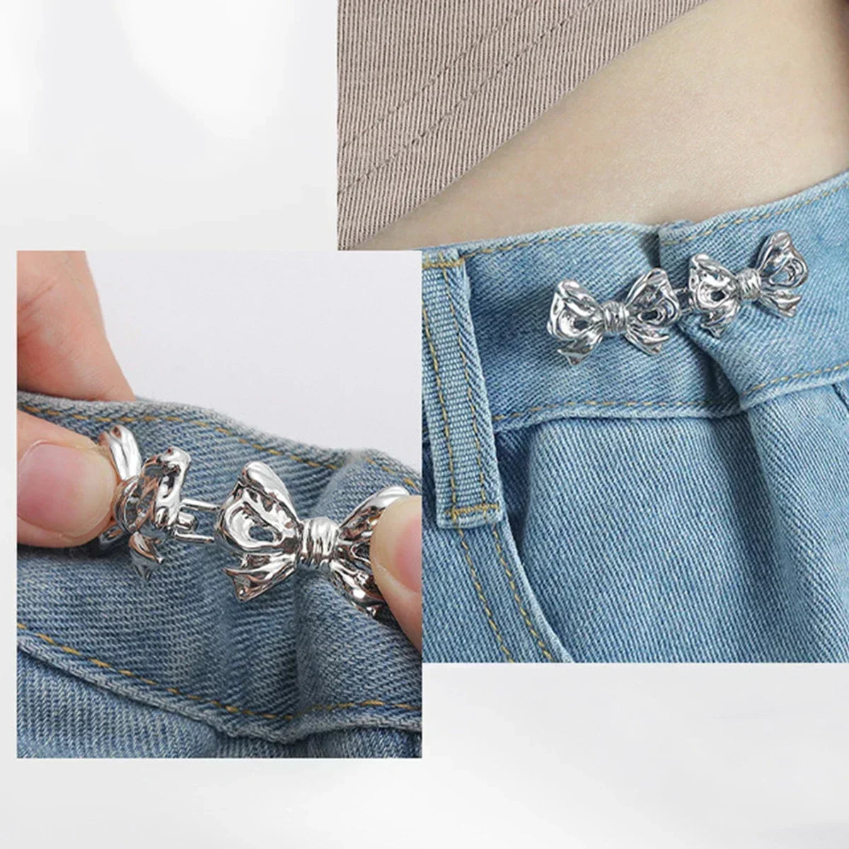 Detachable Decorative Waist Buckles 2pcs