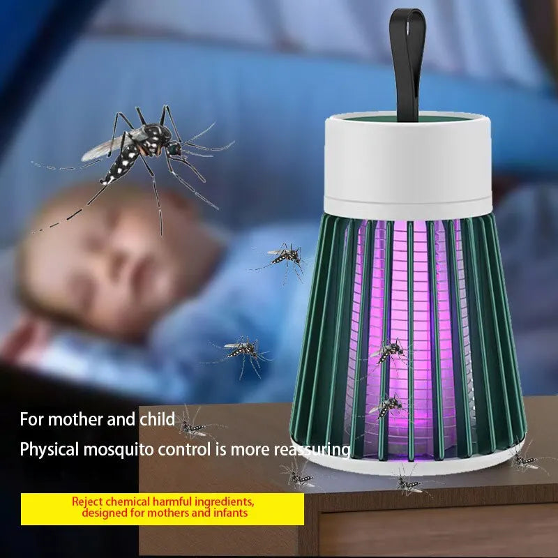 Mozz Guard - Portable Bug Zapper for Indoors Outdoor Fly Zapper Mosquito Trap