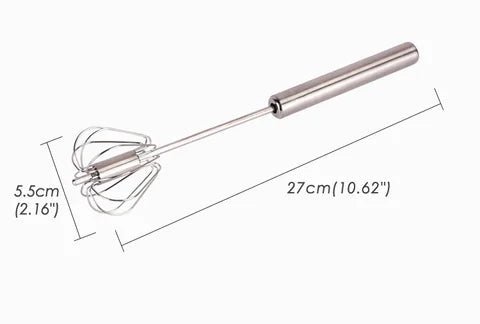 Stainless Steel Semi-Automatic Whisk