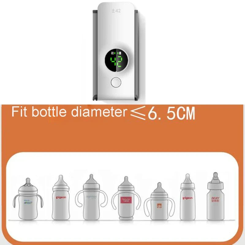 Portable Wireless Rechargeable Baby Bottle Warmer