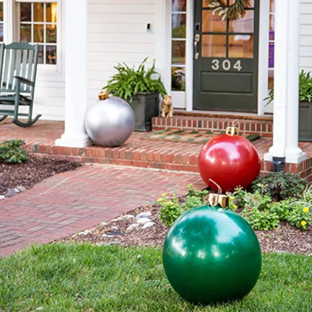 Oversized Inflatable Christmas Ball Decoration