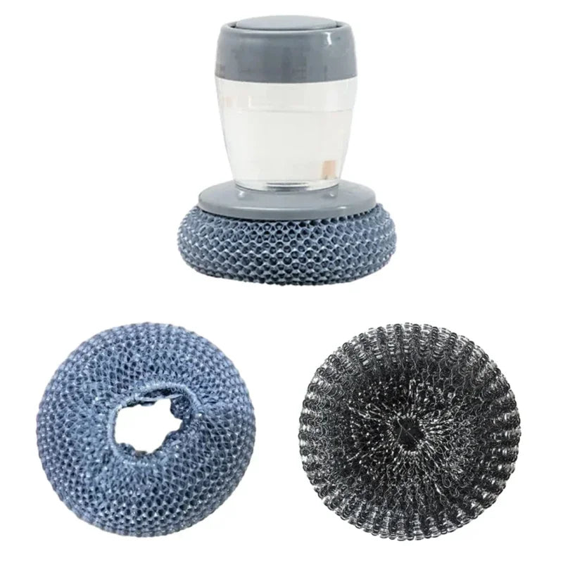 Stainless Steel Sponge Wool Brush