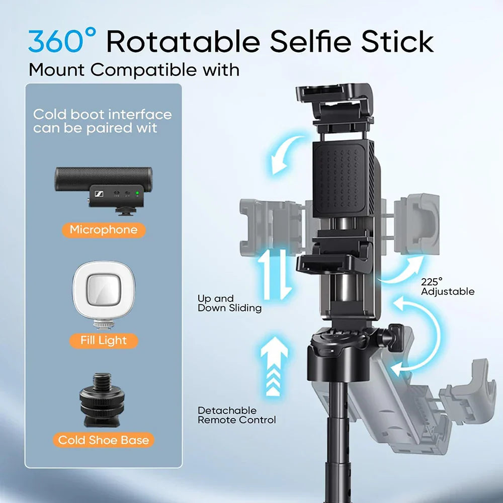 Multifunctional Portable Selfie Stick