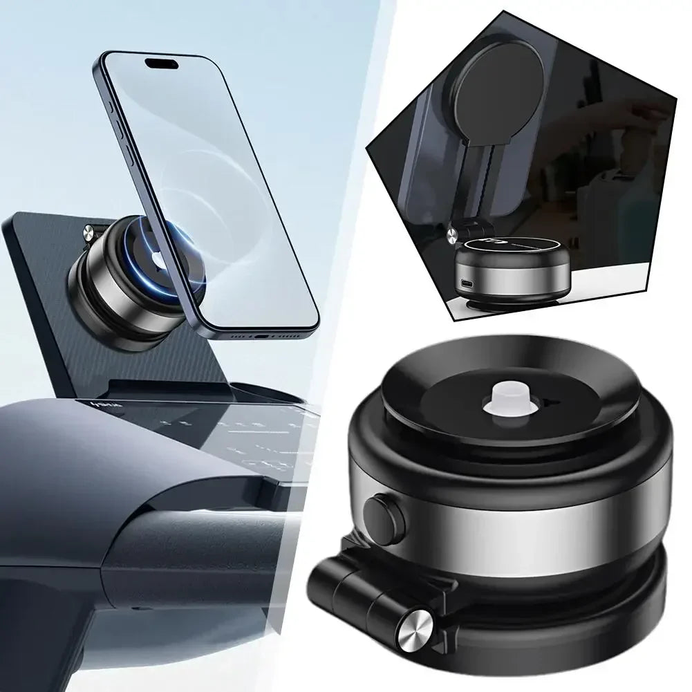 Portable Electric Suction Cup Type Phone Bracket
