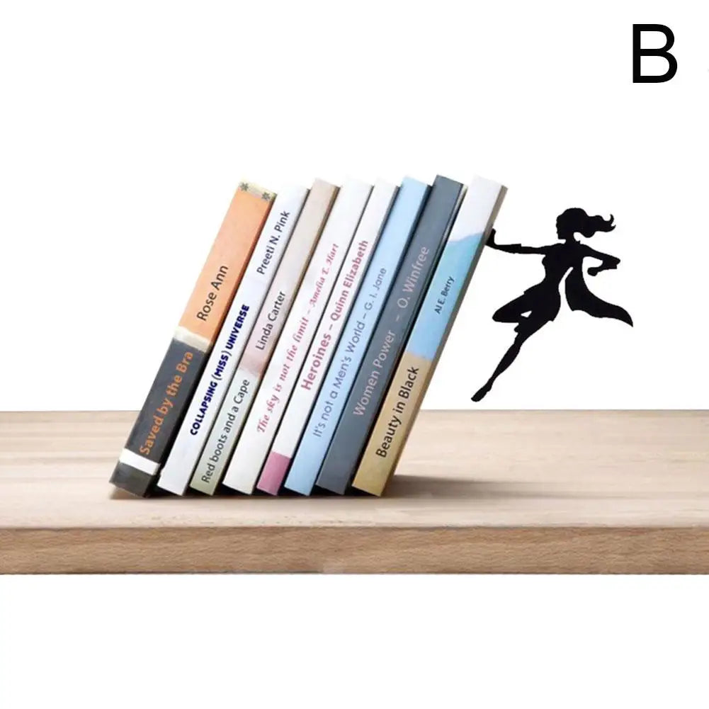 Hidden Metal Bookends