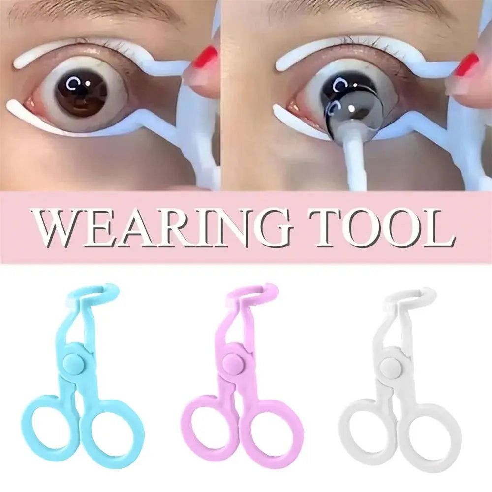 Contact Lenses Beauty Pupil Wearing Assistive Device