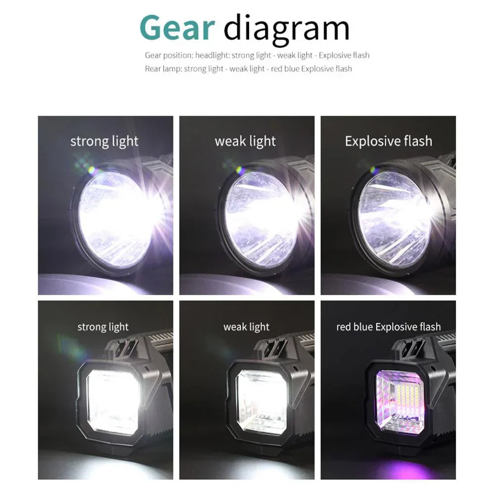 New German Waterproof Spot Lights Handheld Large searchlight