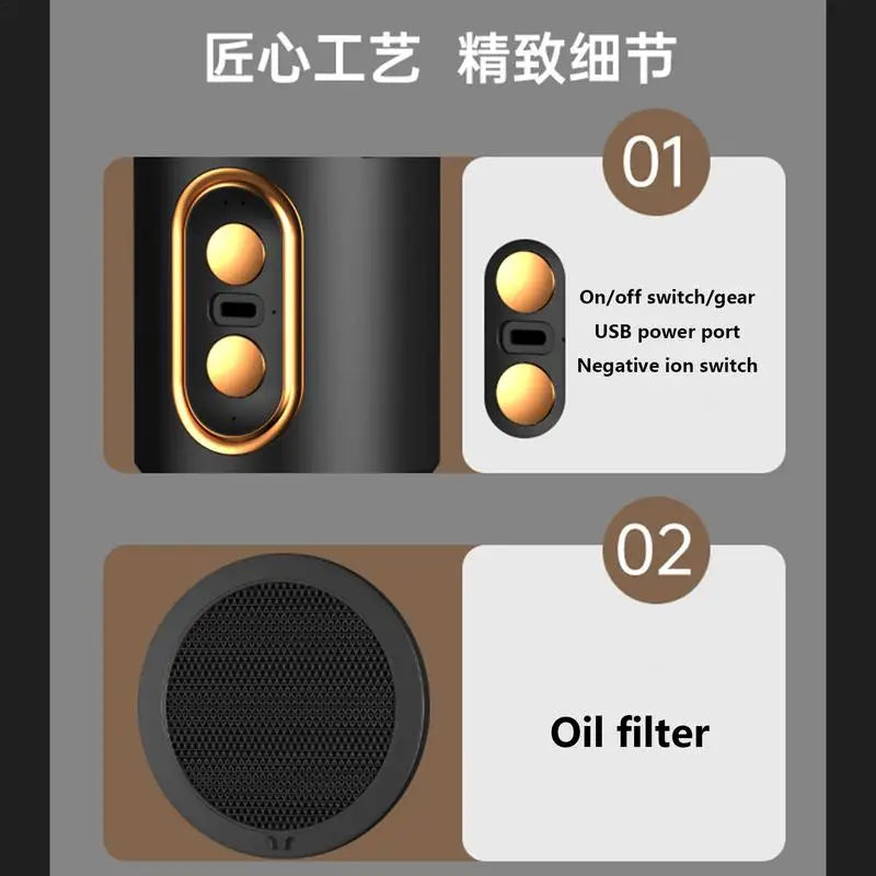 Wireless smoke purifier