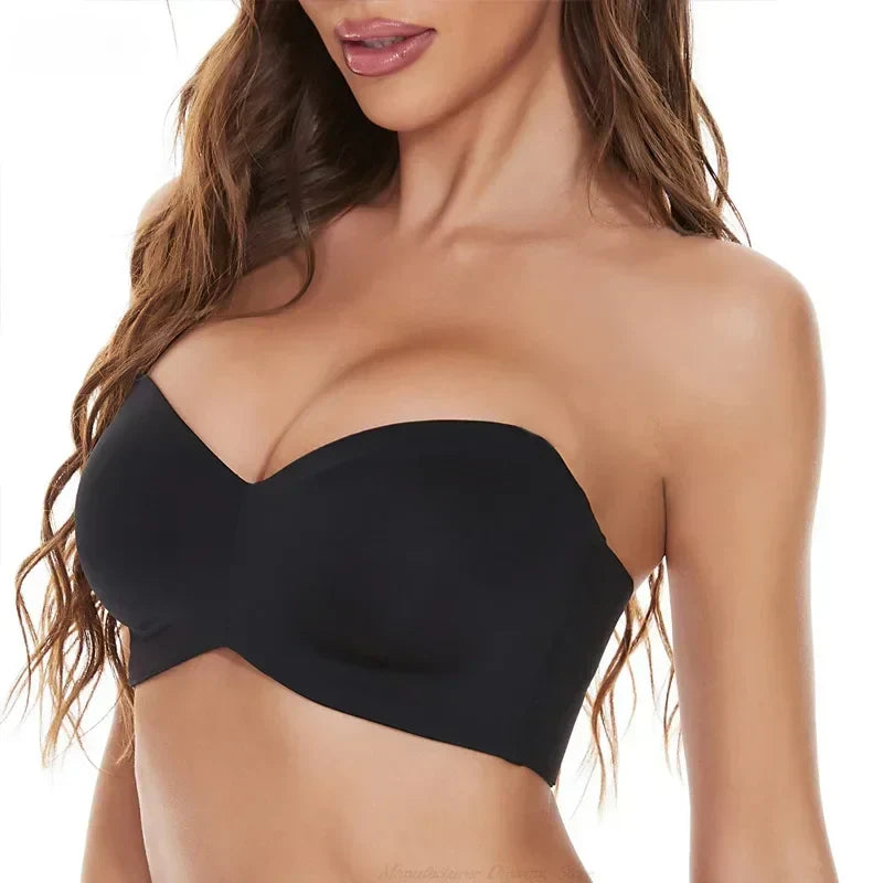 Non-Slip Multi-Way Strapless Bra