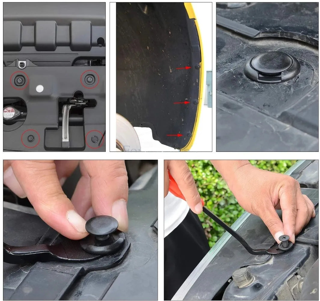 680Pcs Car Retainer Clips & Fastener Remover