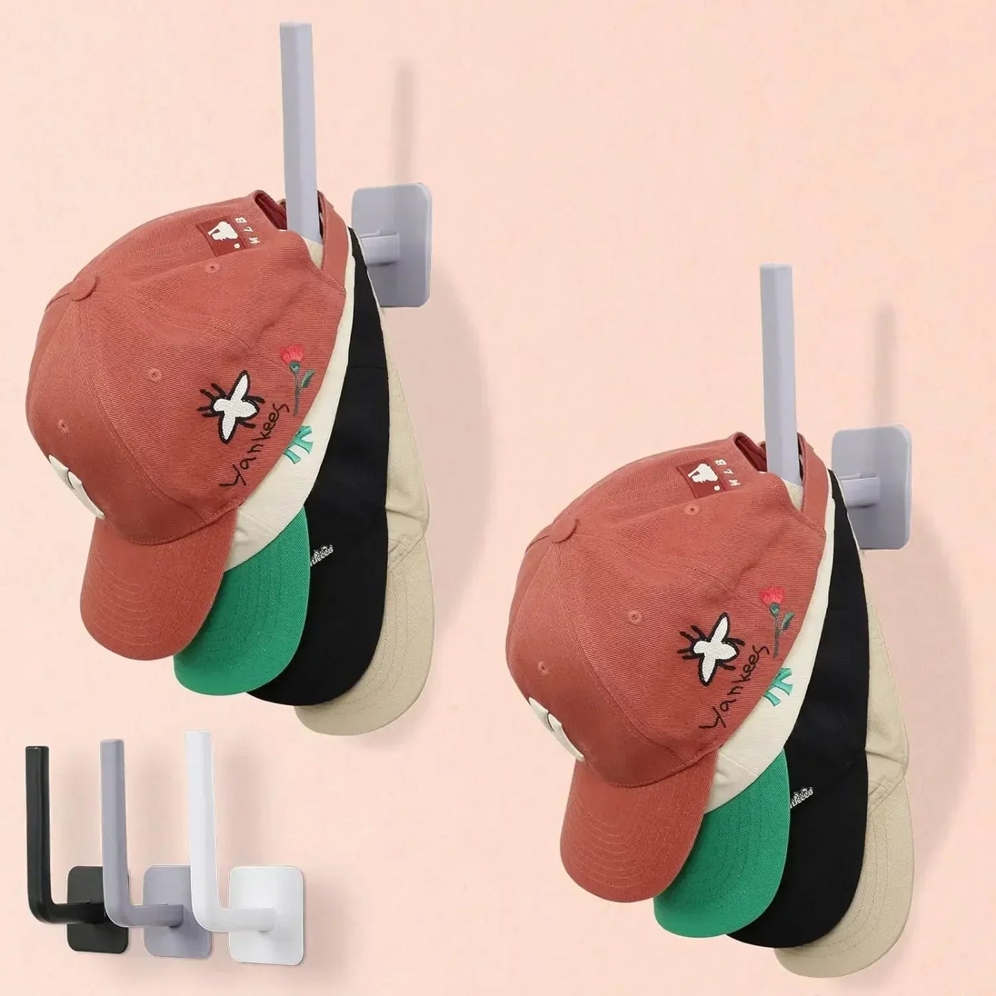 Hat Rack for Wall Hat Organizer