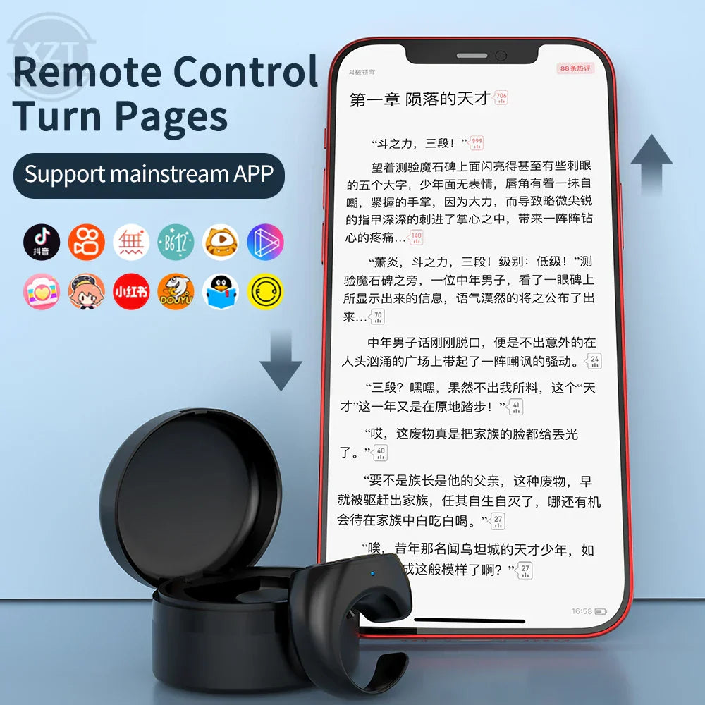 Fingertip Wireless Bluetooth Remote Control