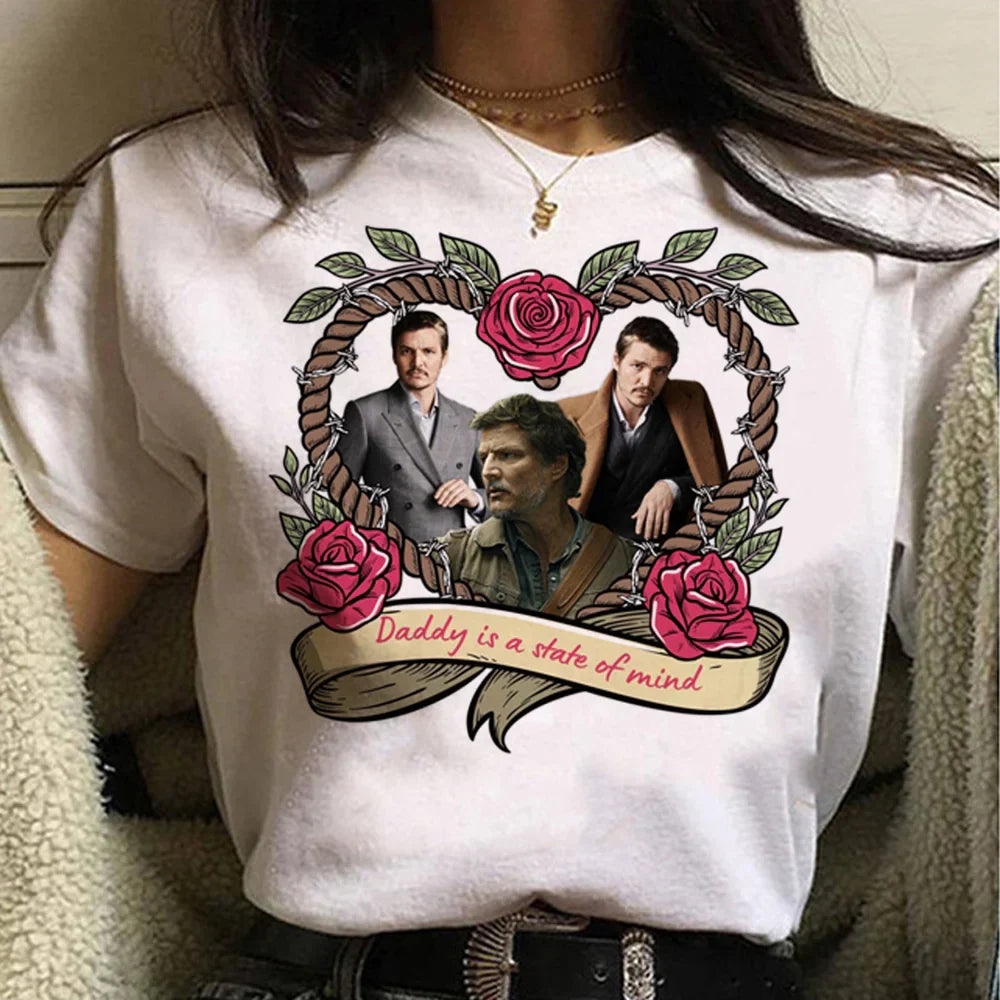 Custom Photo Vintage Tee Personalized Name T-shirt Couple Gifts Black