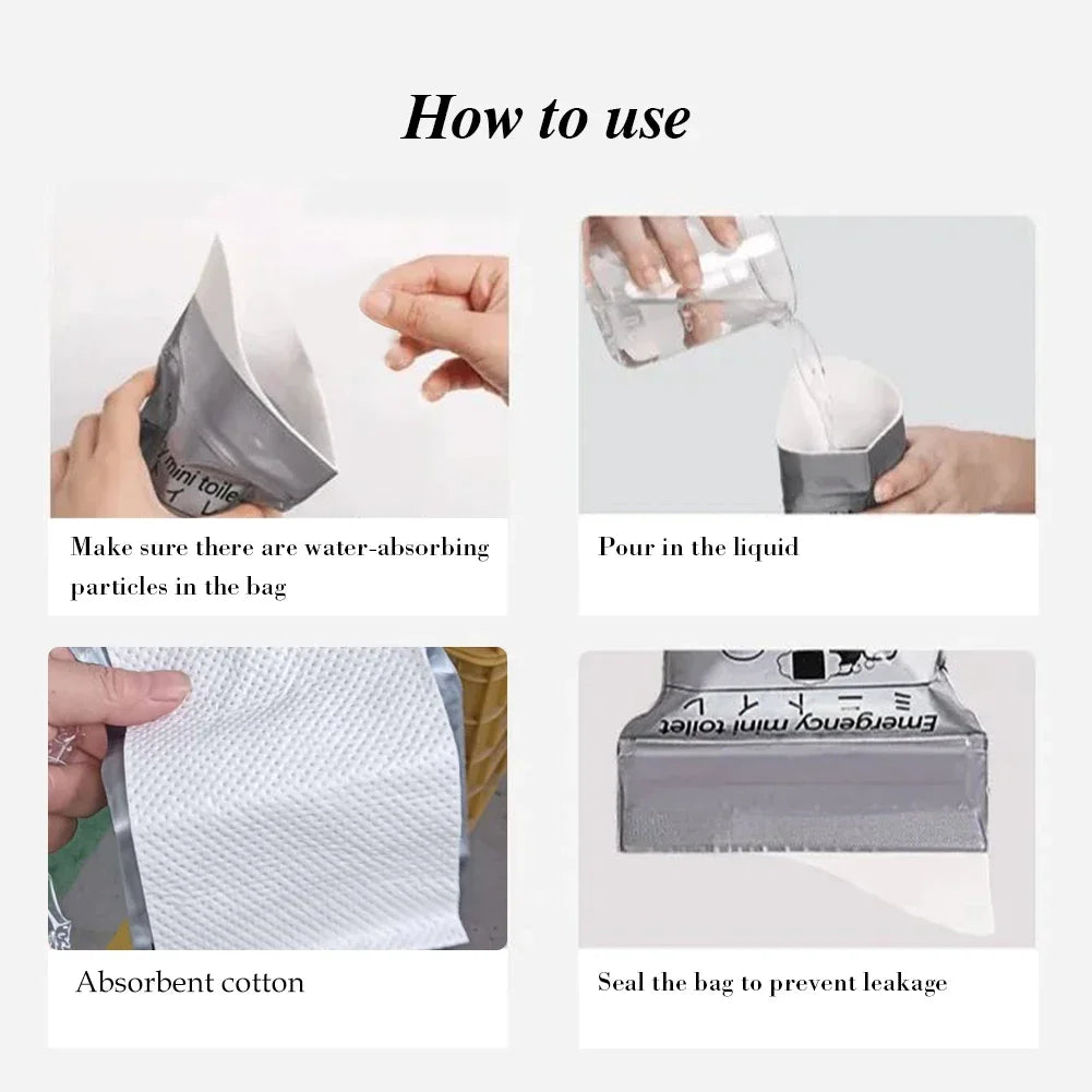 Disposable Portable Car Emergency Urine Bag