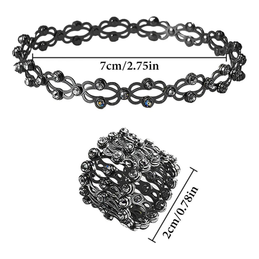 Folding Retractable Ring Bracelet