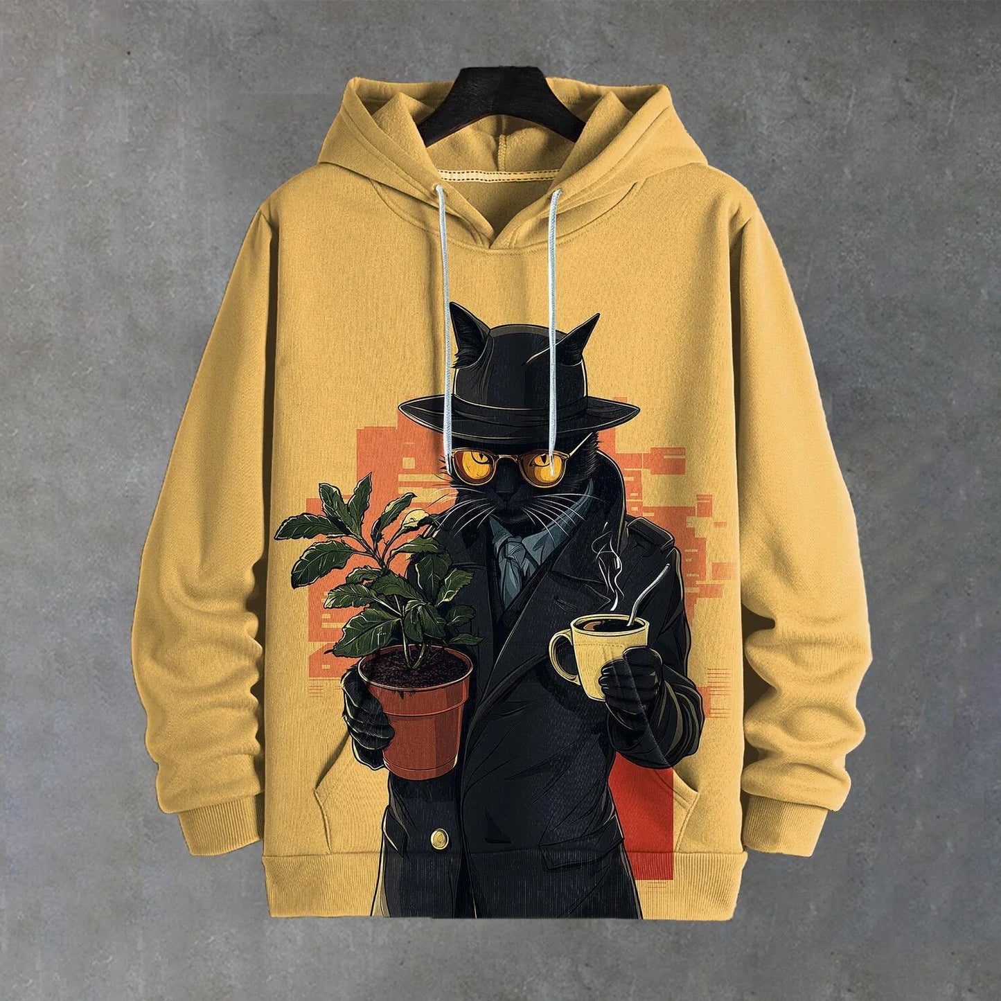 Fashion Autumn Cartoon Animal Cat 3D Print Hoodies Men Women Casual Sweatshirts Oversized Hoodie Pullovers Tracksuit Clothing