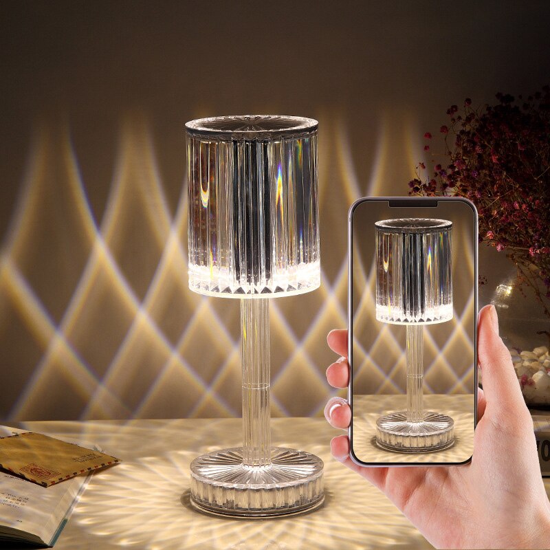 Touching Control Crystal Lamp