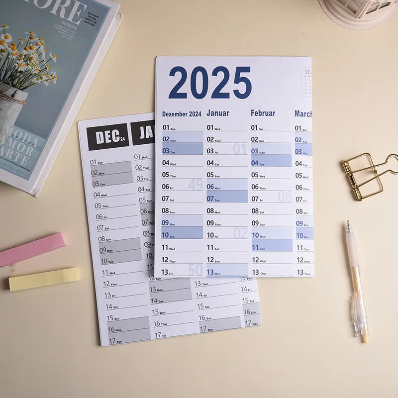 The Big Calendar 2025 | Dry Erase