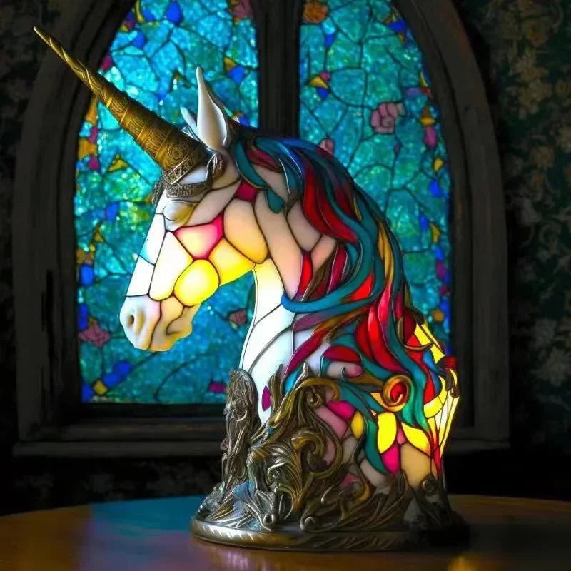Resin Animal Table Lamp