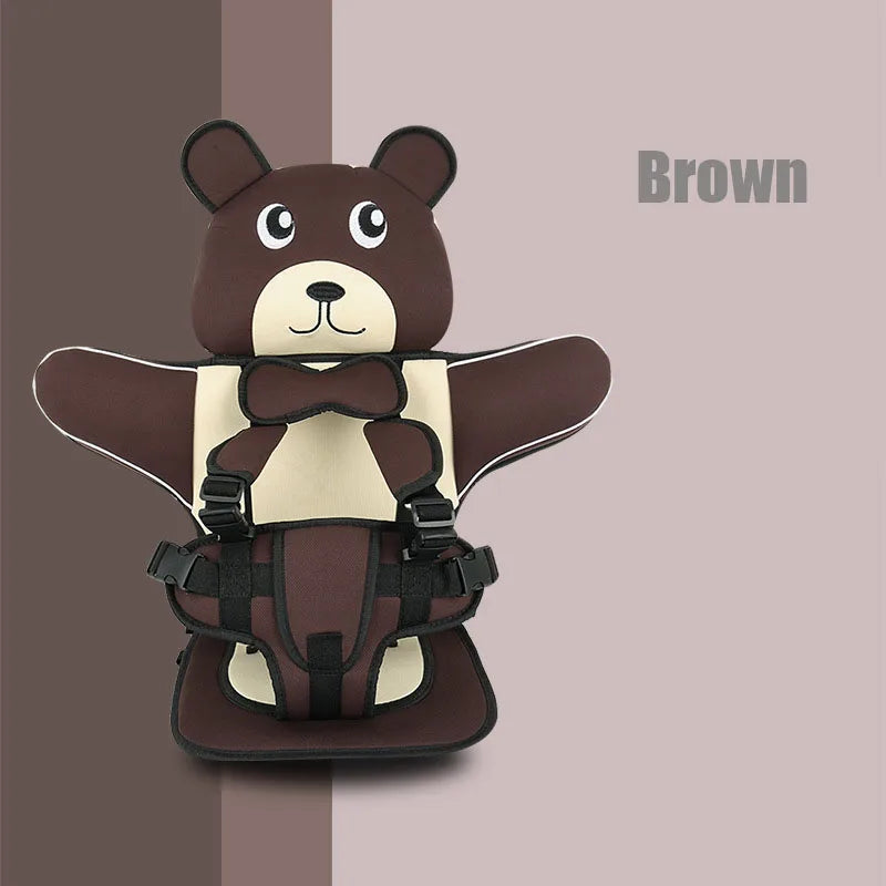 Portable car children's car seat