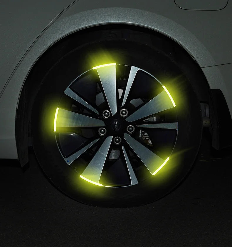 Tire Reflective Warning Stickers (20 Pcs)