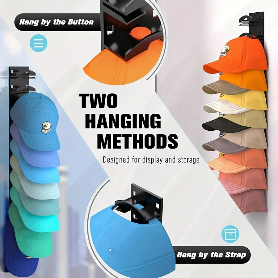 Hat Organizer for Baseball Caps