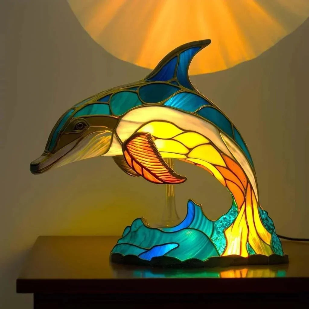 Resin Animal Table Lamp