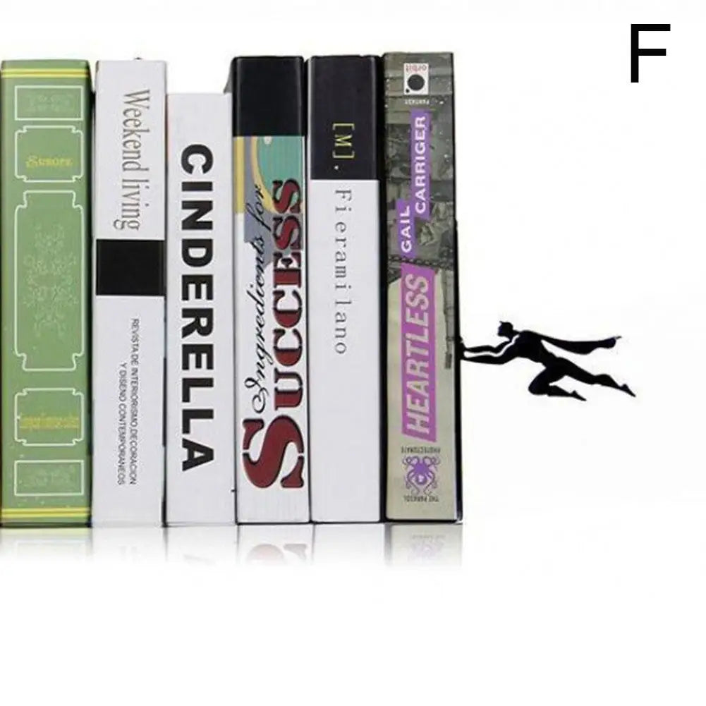 Hidden Metal Bookends
