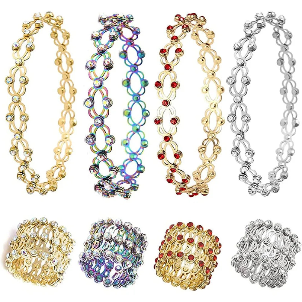 Folding Retractable Ring Bracelet
