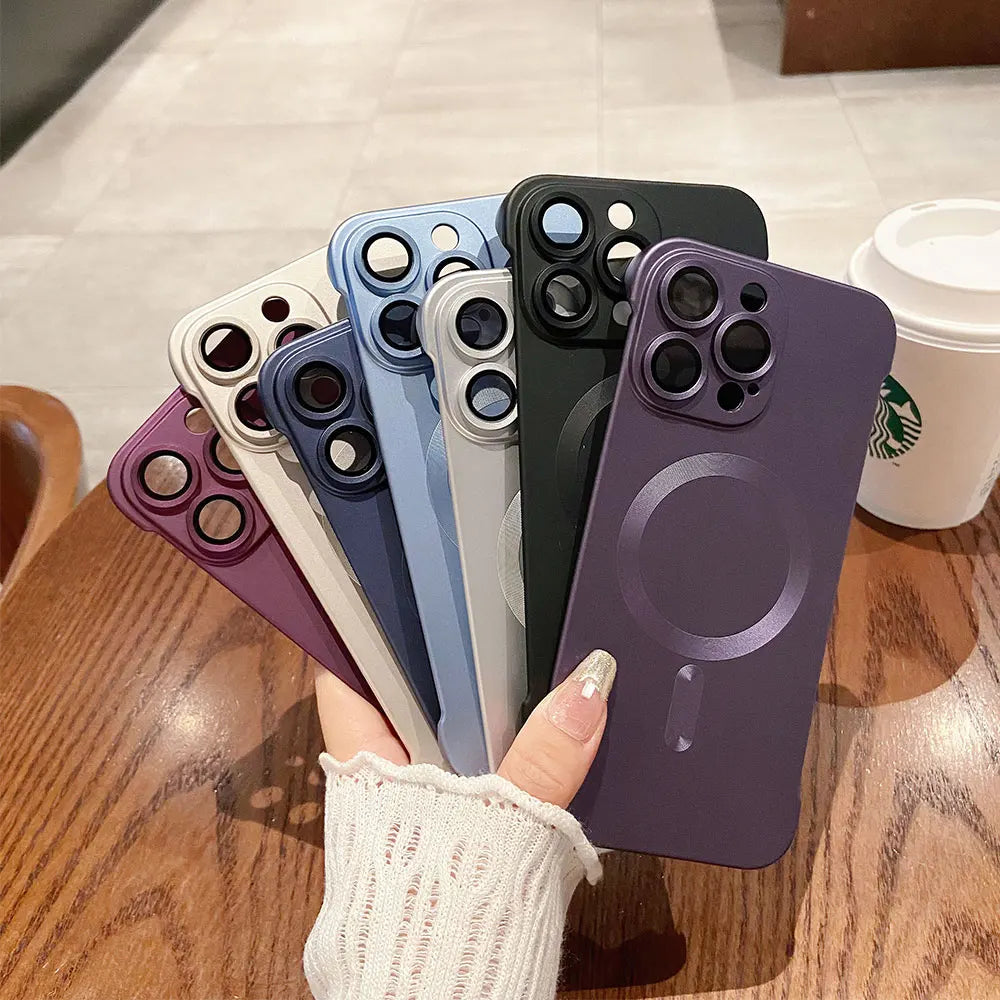Frameless Matte PC Ultra Thin iPhone Case